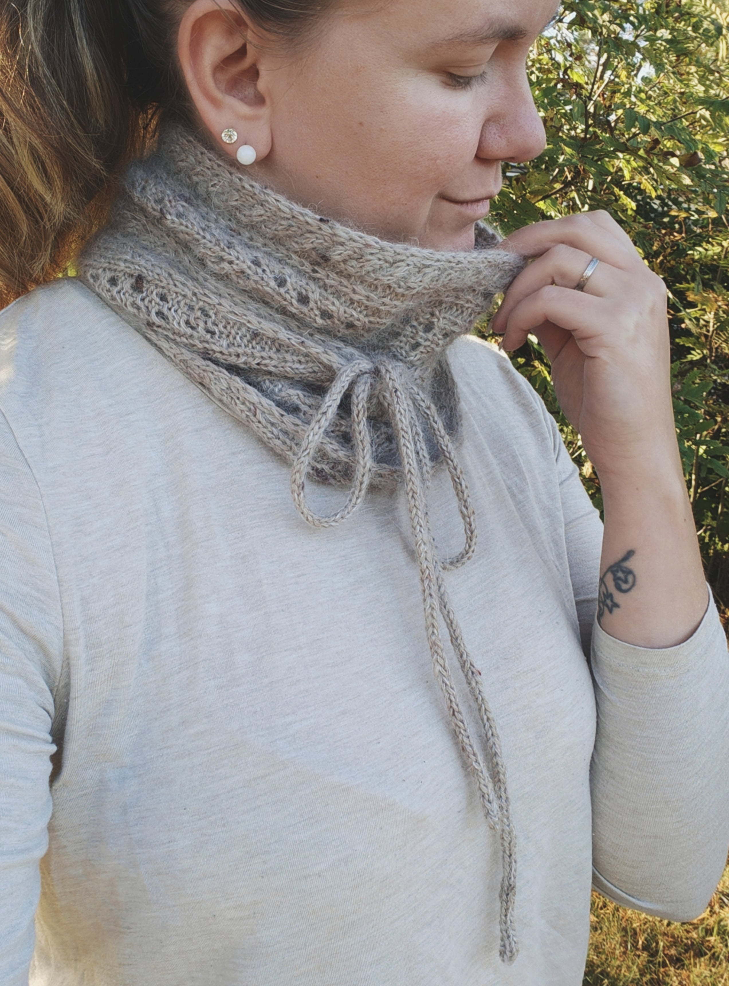 The Cable Scarf